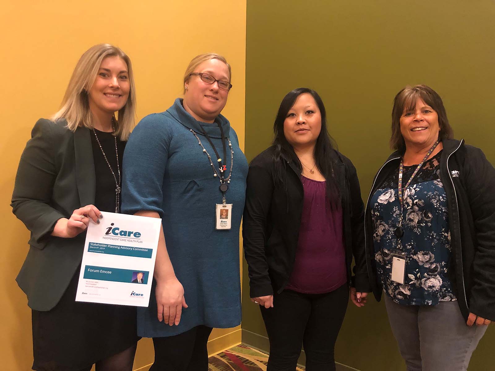 iCare staff at the SPAC in Green Bay