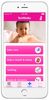 You can get more health and safety tips and access fun, interactive features, including:  How your baby is growing each week,  Your progress, and medical updates and Fun quizzes