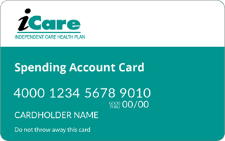 iCare Spending Account Card
